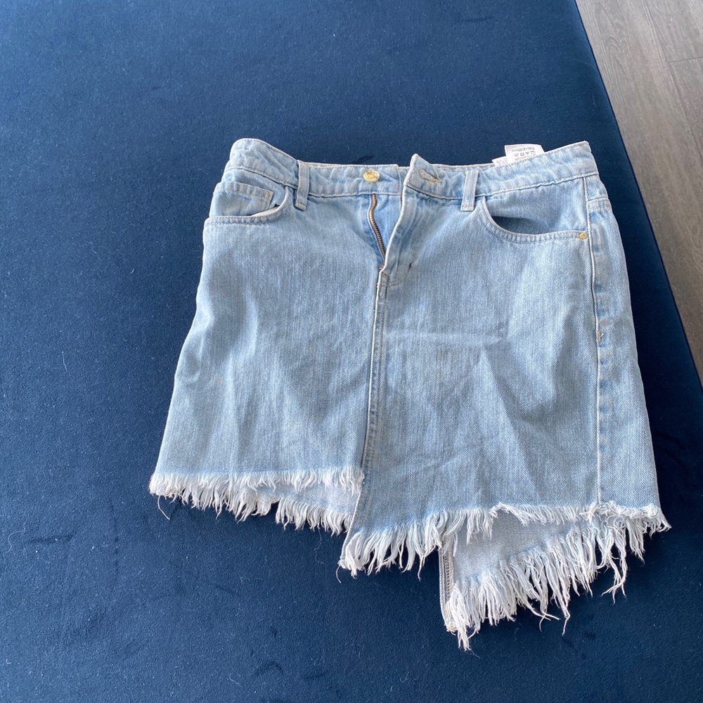 Guess jean skirt
